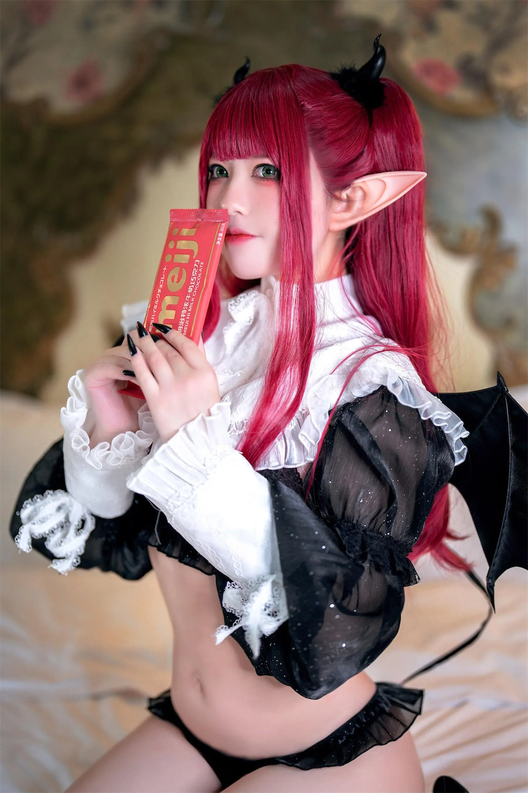 半半子 – NO.61 小恶魔利兹 [62P]插图5